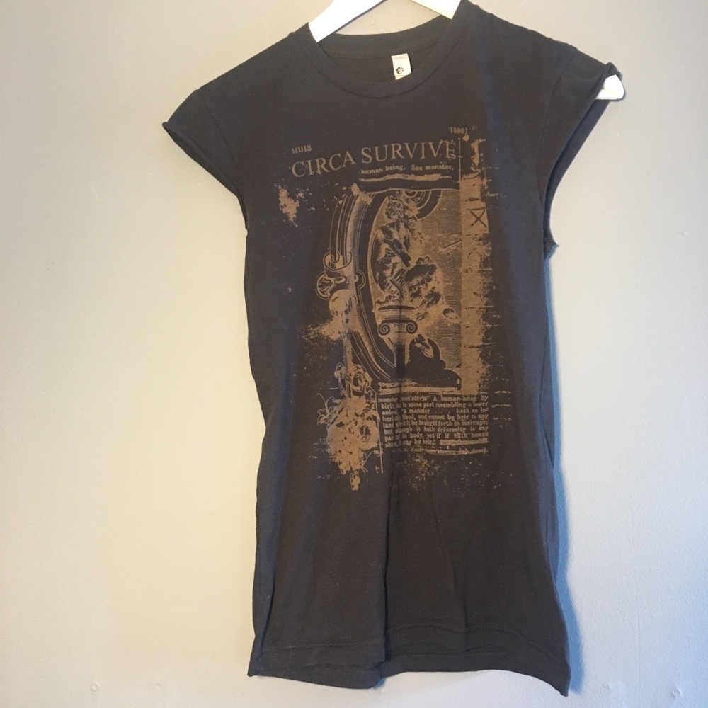 American Apparel 50/50 Emo Circa Survive Shirt